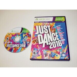 Just Dance 2016 (Microsoft Xbox 360, 2015) For Kinect Rated E-10 For Everyone